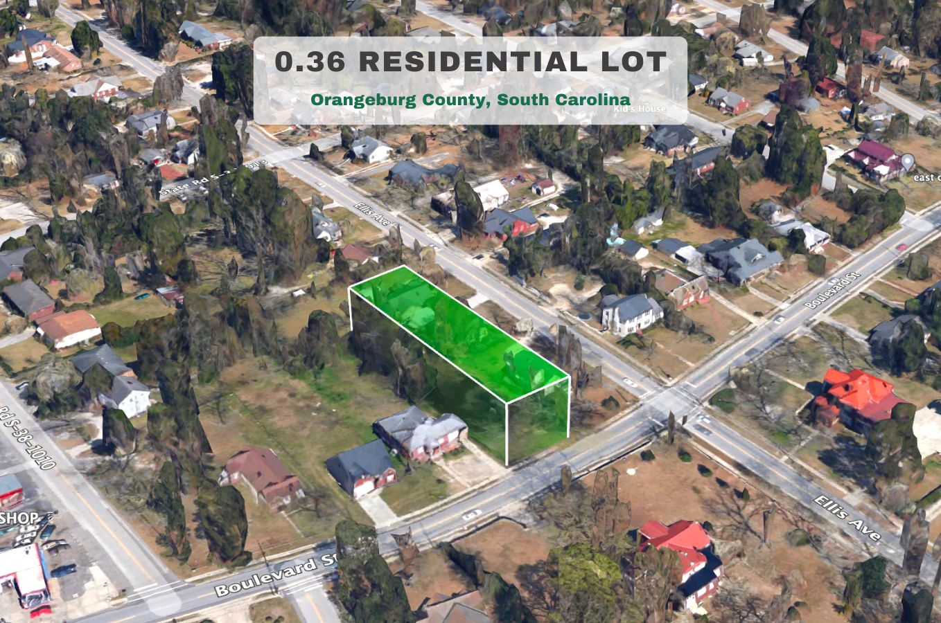 Orangeburg, Orangeburg County, SC Recreational Property, Undeveloped Land, Homesites for sale