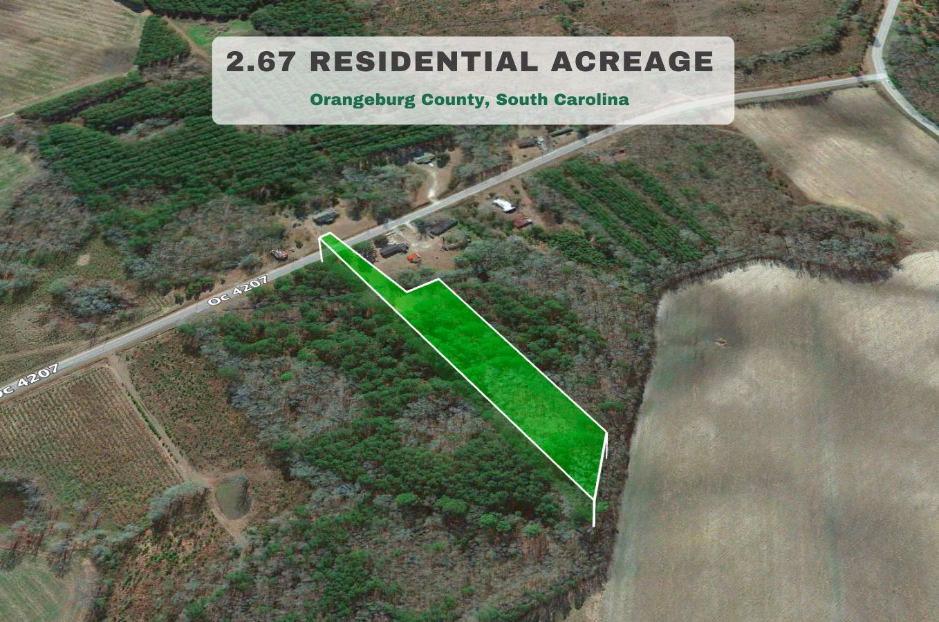 Bowman, Orangeburg County, SC Recreational Property, Undeveloped Land