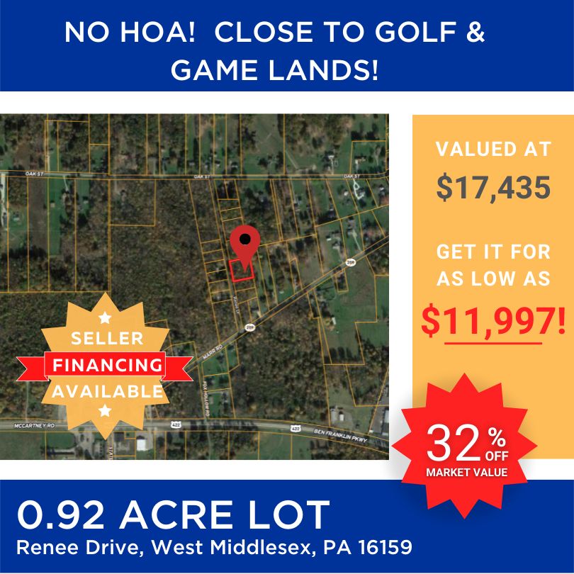 New Bedford, Lawrence County, PA Recreational Property, Undeveloped