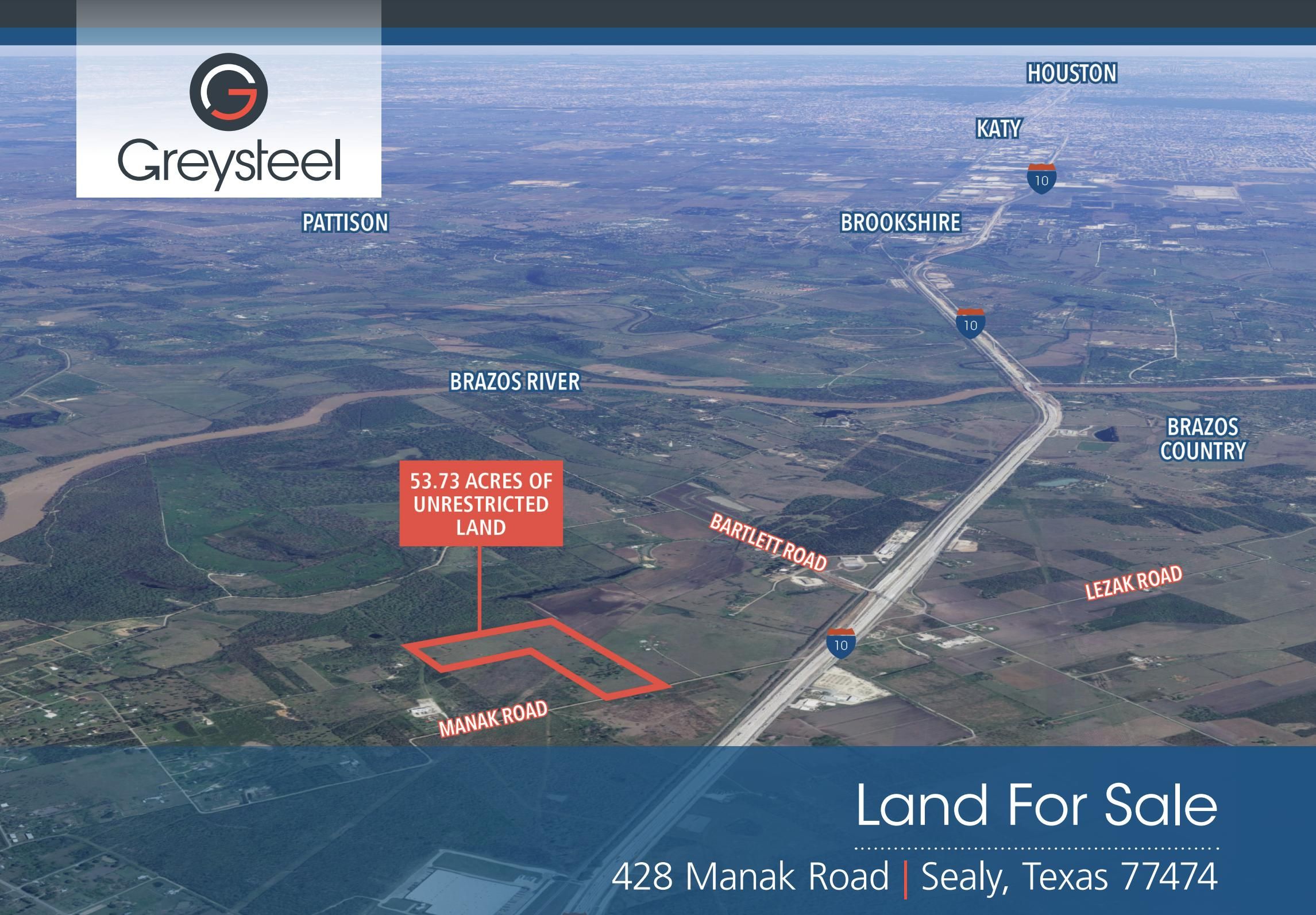 Sealy, Austin County, TX Undeveloped Land, Commercial Property, House