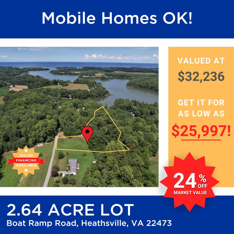 Heathsville, Northumberland County, VA Recreational Property