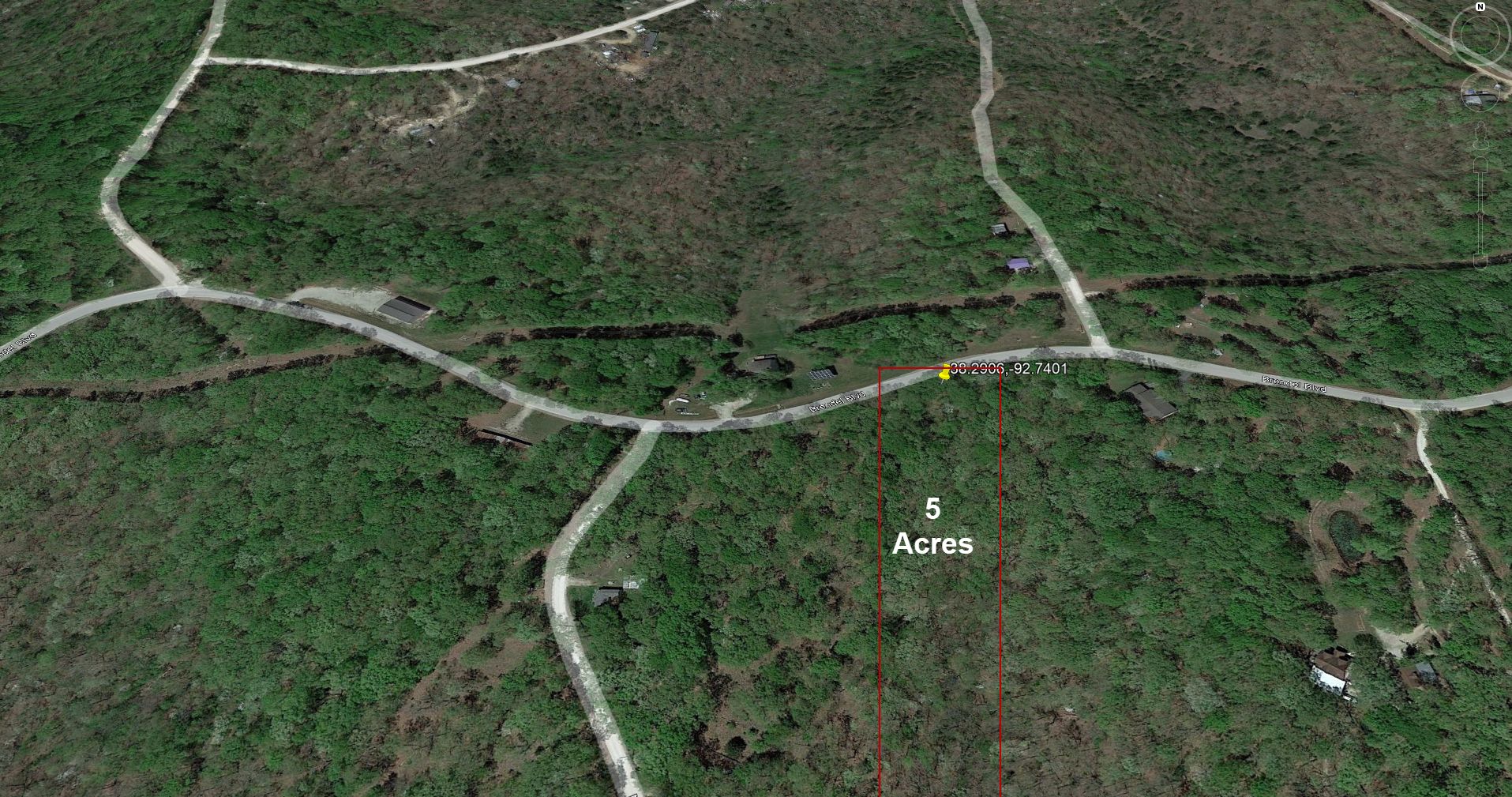 Rocky Mount, County, MO Recreational Property, Undeveloped Land