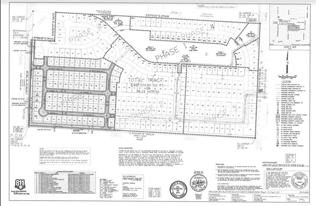 Bentonville, Benton County, AR Undeveloped Land for sale Property ID