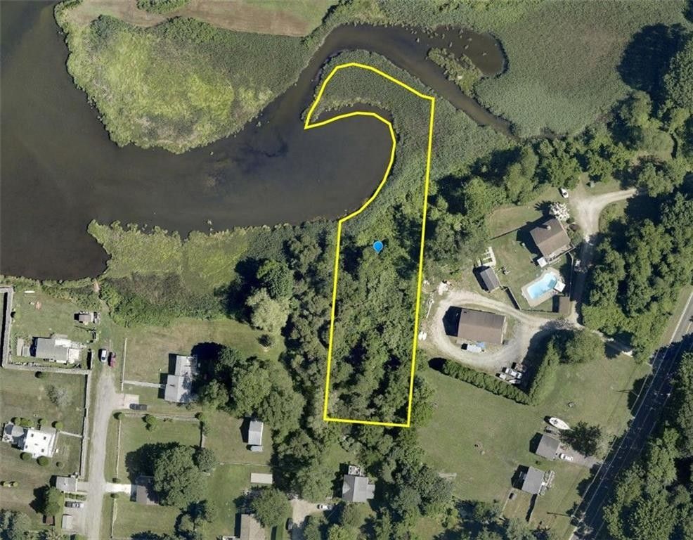 Tiverton, Newport County, RI Undeveloped Land, Lakefront Property