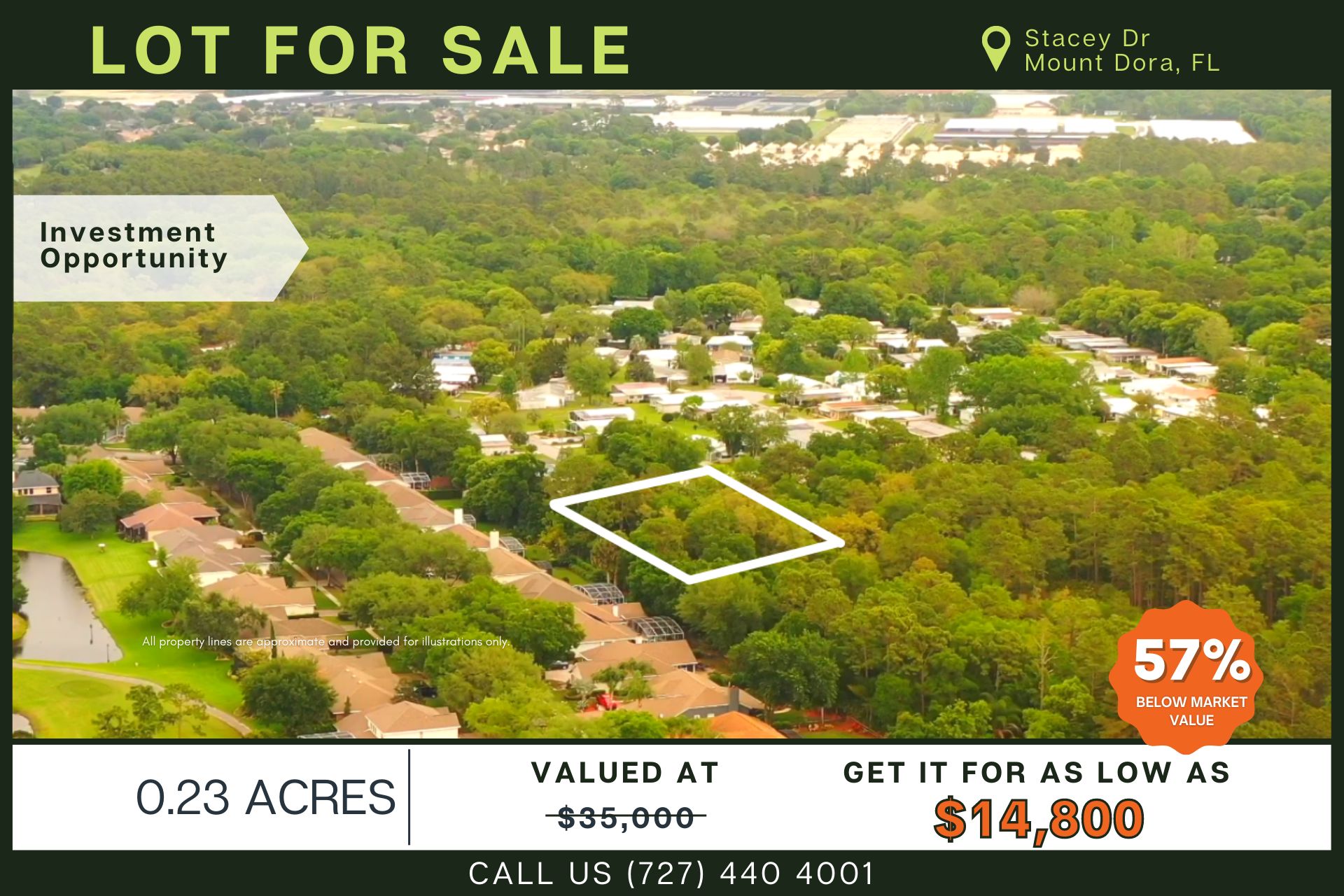 Mount Dora, Lake County, FL Recreational Property, Undeveloped Land