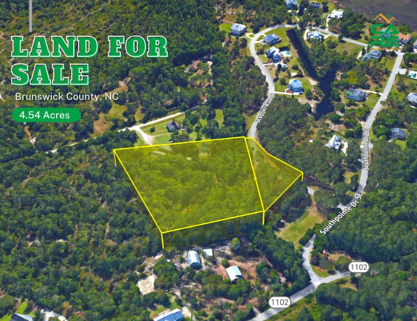 Southport, Brunswick County, NC Undeveloped Land, Homesites for sale