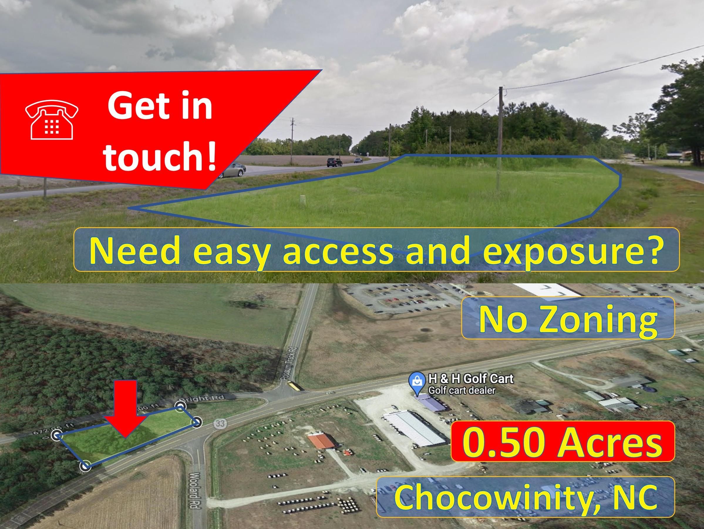 Chocowinity, Beaufort County, NC Undeveloped Land, Commercial Property