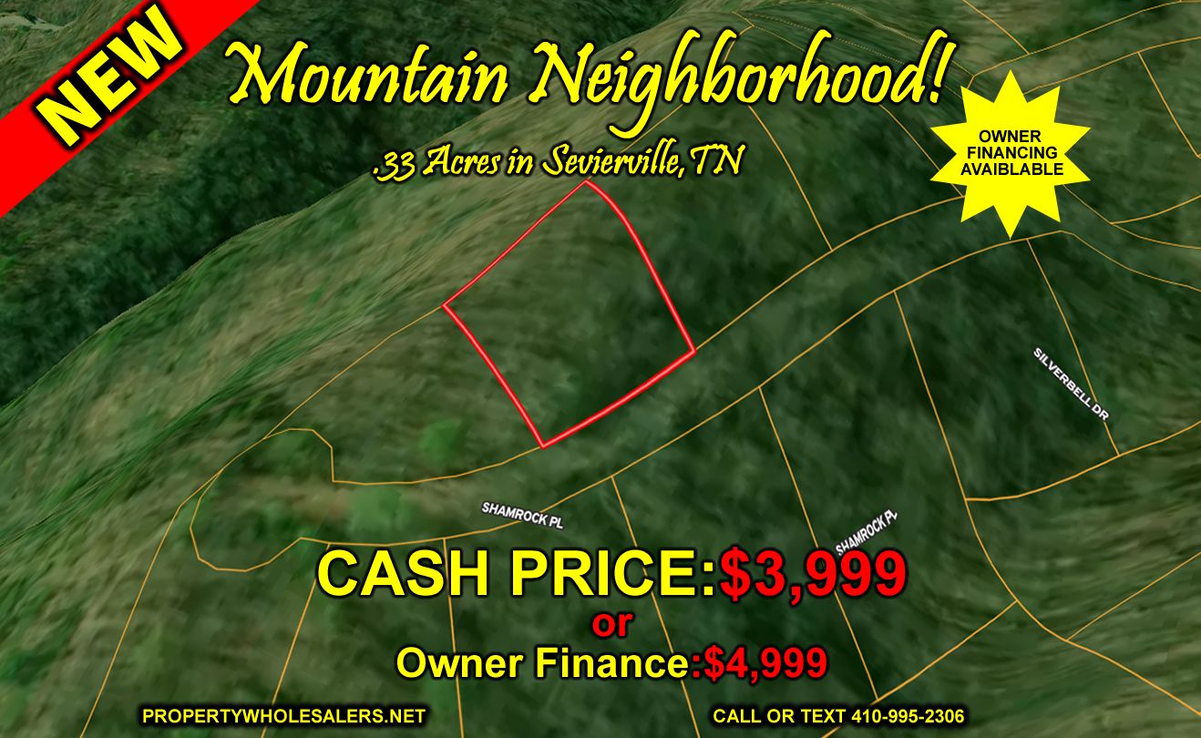 Sevierville, Sevier County, TN Recreational Property, Homesites for