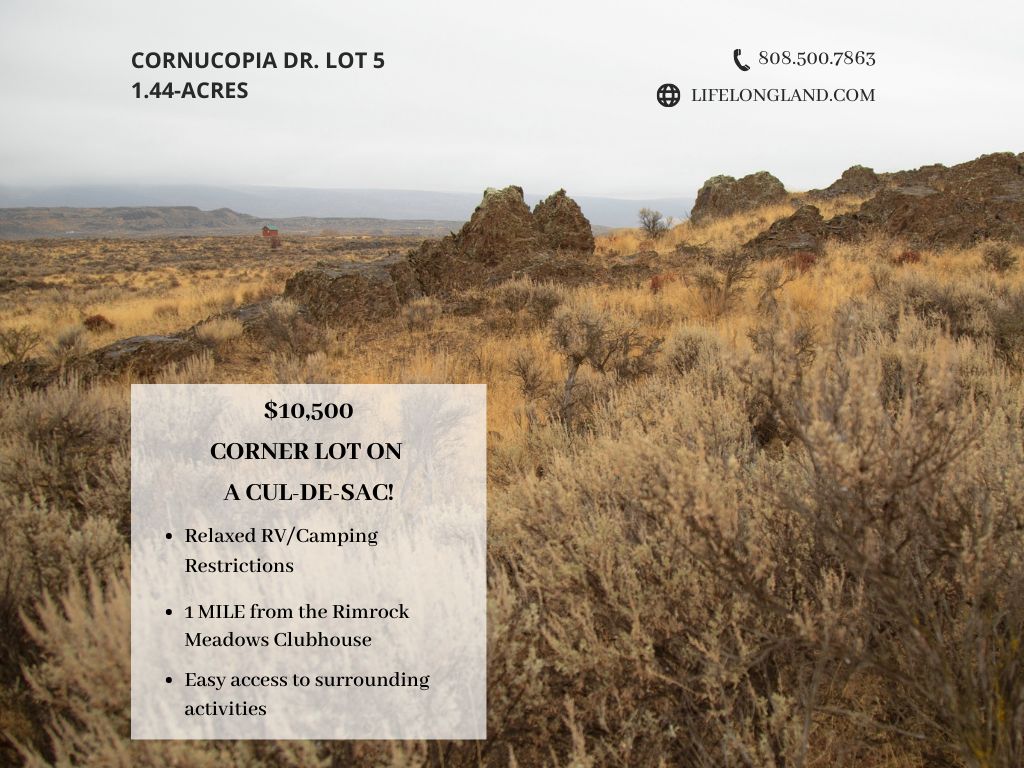 Palisades, Douglas County, WA Recreational Property, Undeveloped Land