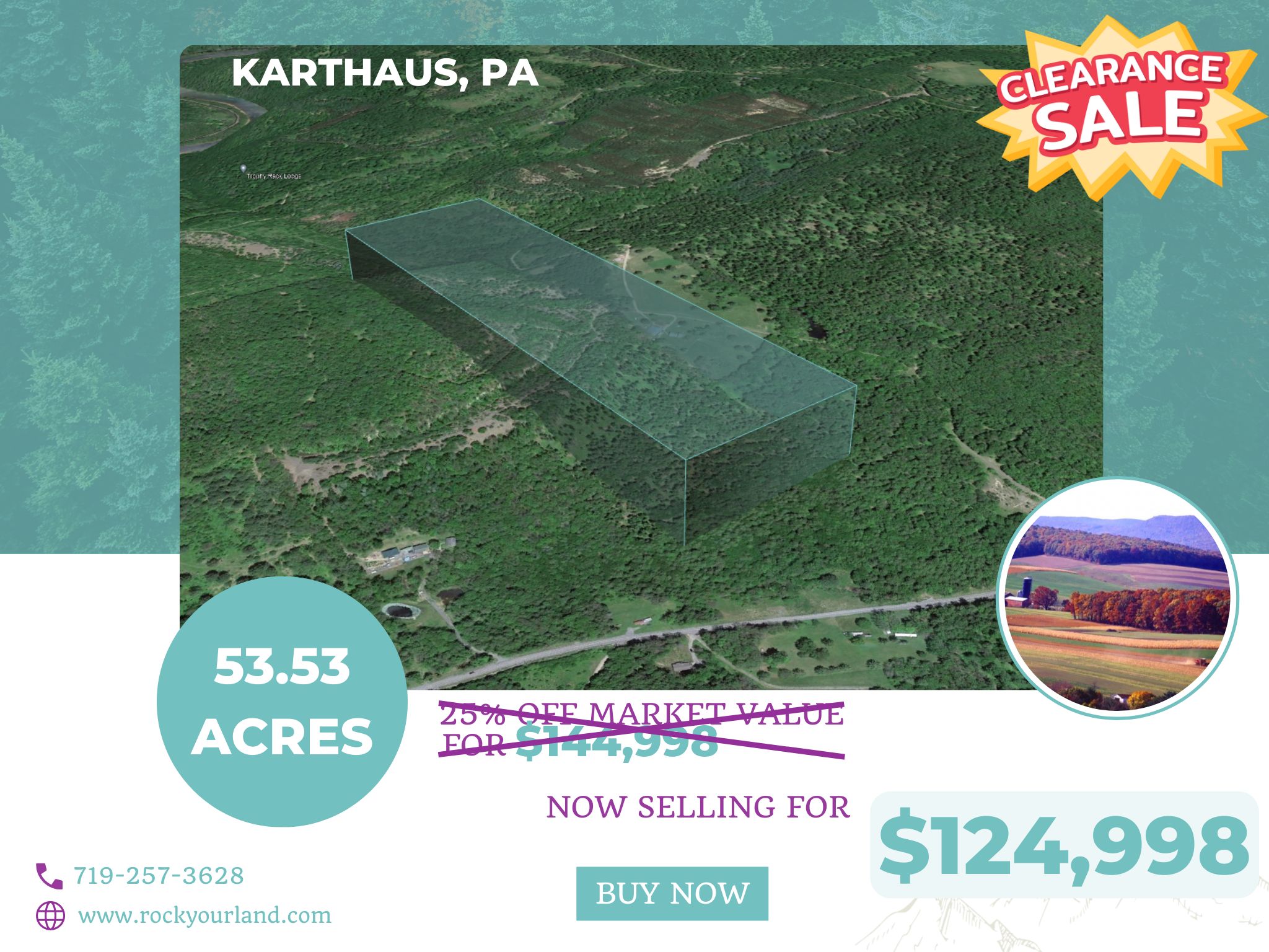 Karthaus, Centre County, PA Hunting Property, Horse Property for sale