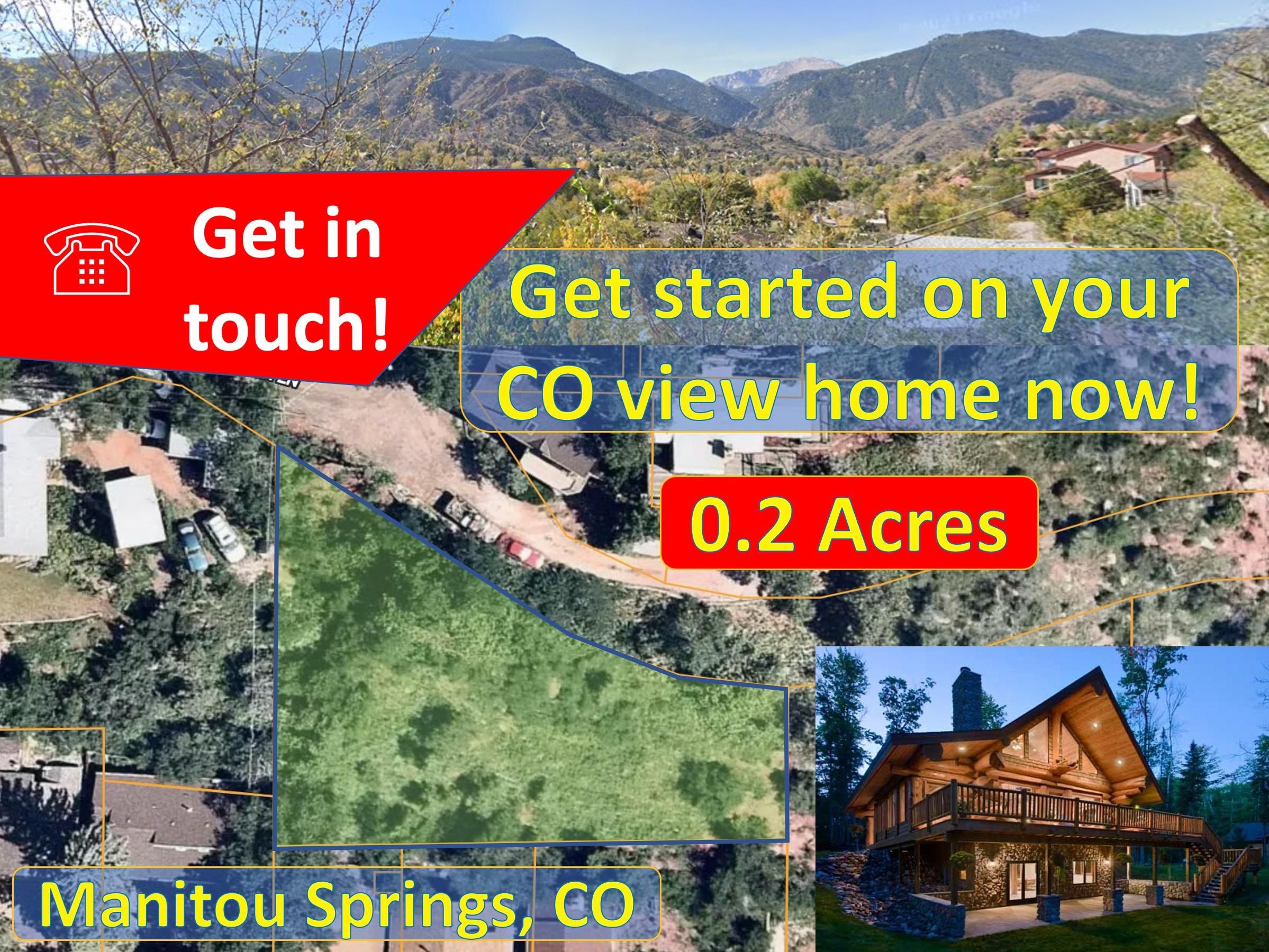 Manitou Springs, El Paso County, CO Homesites for sale Property ID