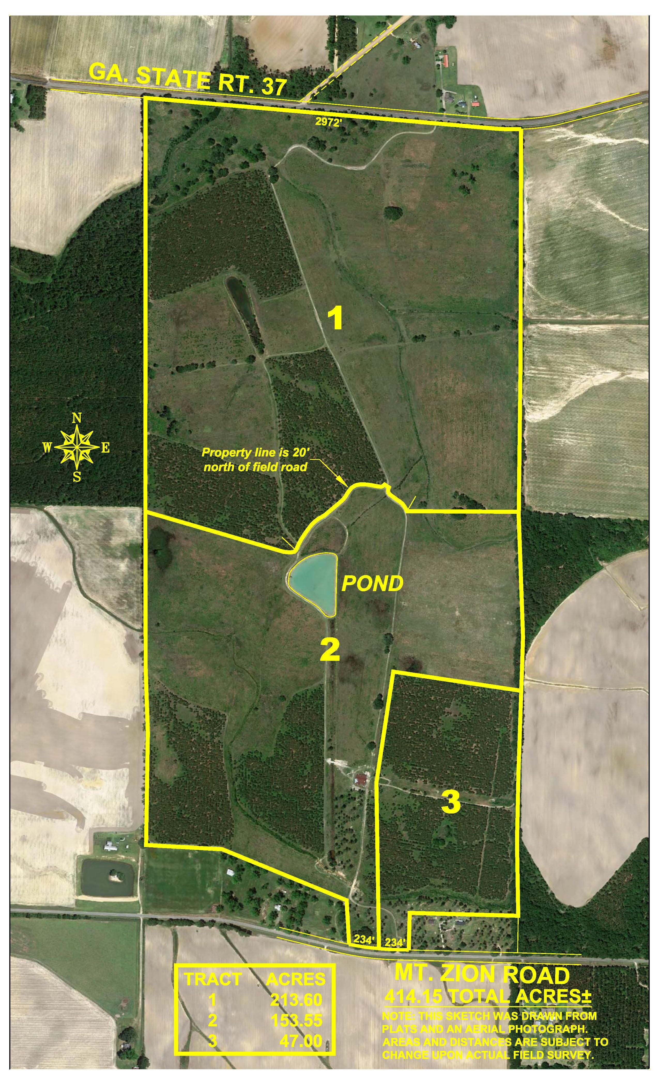 Camilla, Mitchell County, GA Farms and Ranches, Hunting Property for