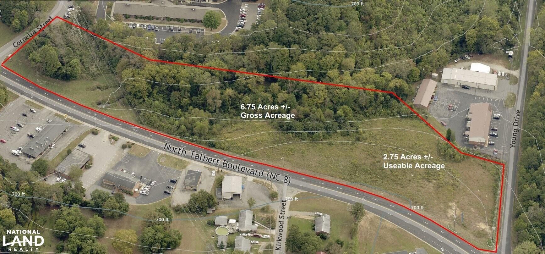 Lexington, Davidson County, NC Undeveloped Land, Commercial Property