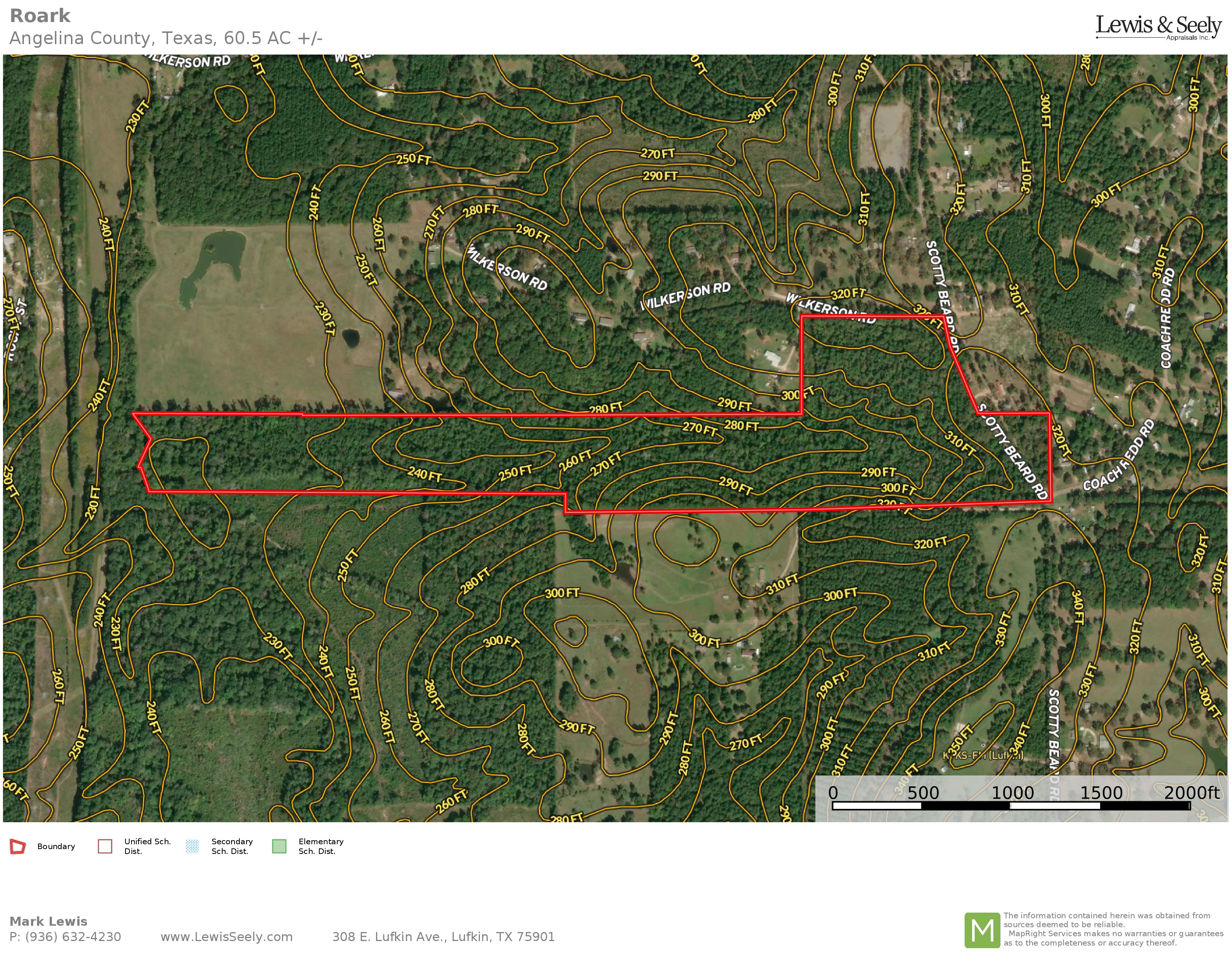 Lufkin, Angelina County, TX Timberland Property for sale Property ID