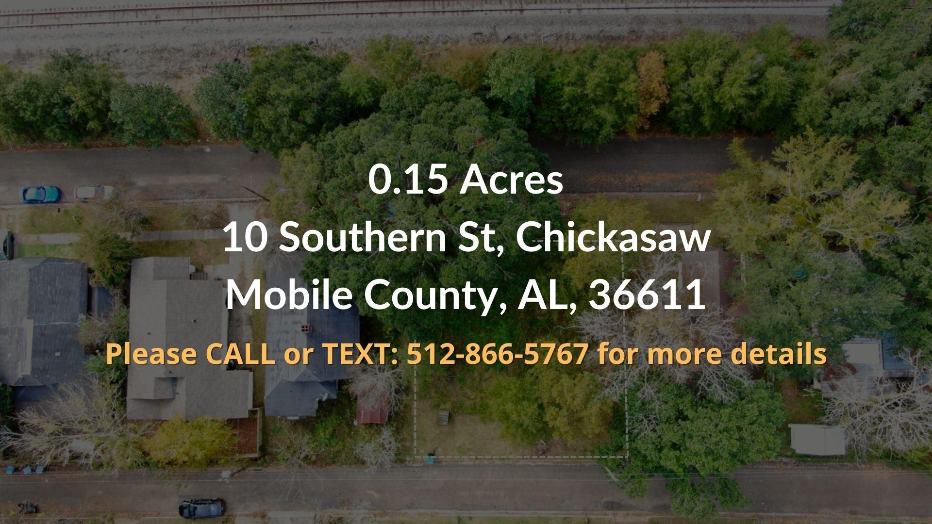 Chickasaw, Mobile County, AL Undeveloped Land, Homesites for sale