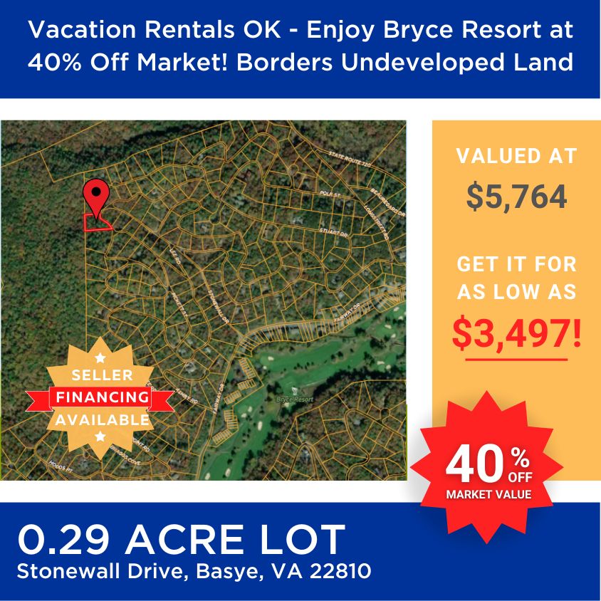 Basye, Shenandoah County, VA Recreational Property, Undeveloped Land