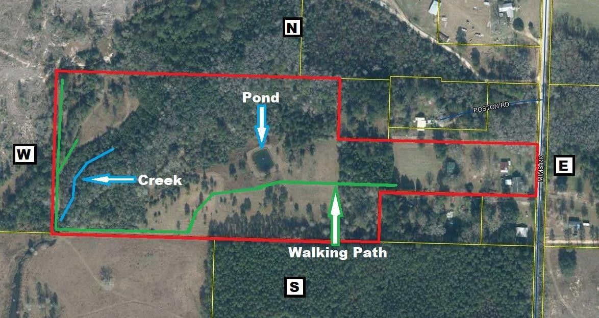 Defuniak Springs, Walton County, FL Lakefront Property, Waterfront