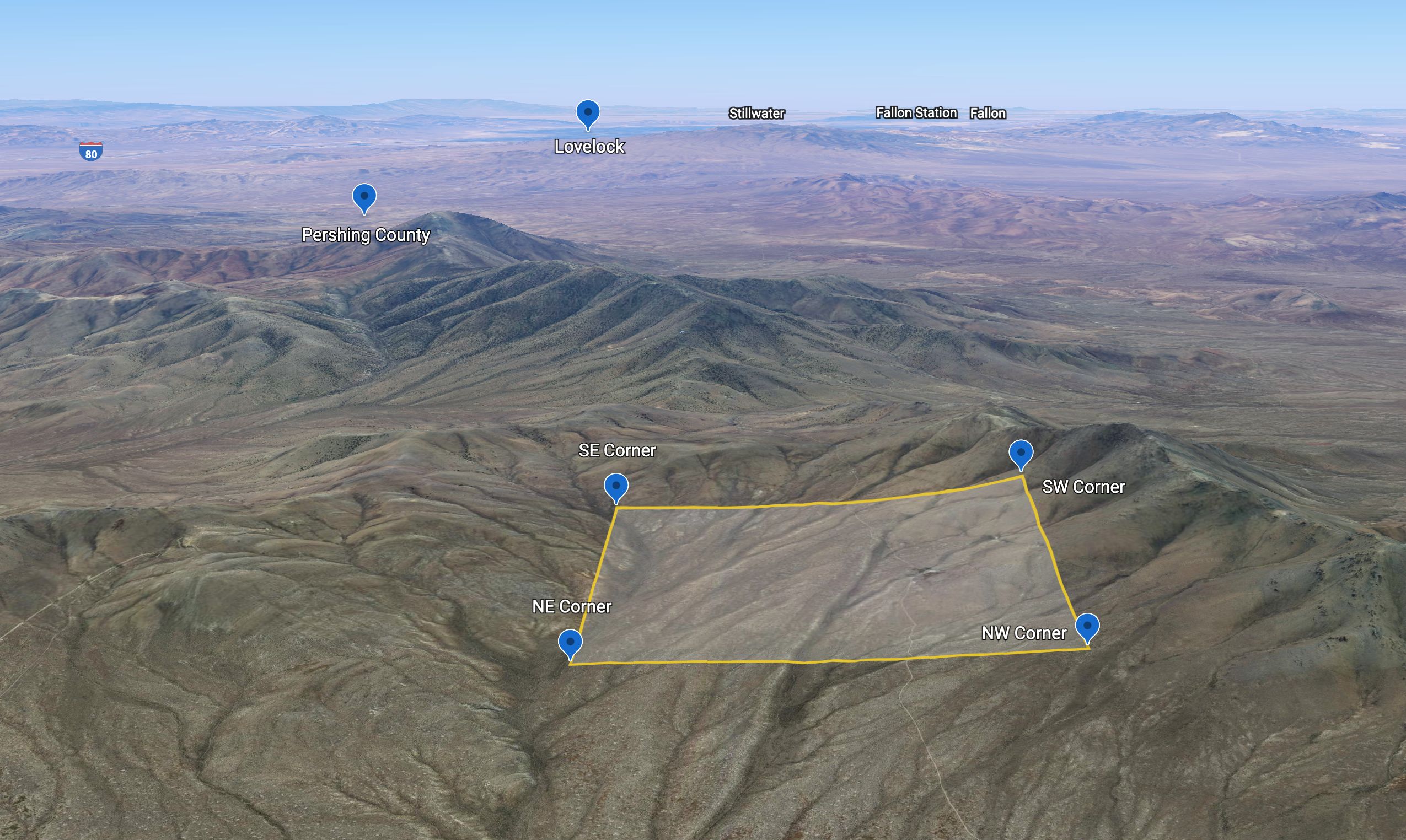Lovelock, Pershing County, NV Recreational Property, Undeveloped Land, Hunting Property for sale