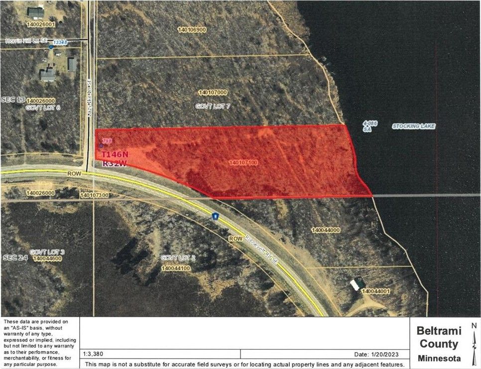 Bemidji, Beltrami County, MN Farms and Ranches, Lakefront Property