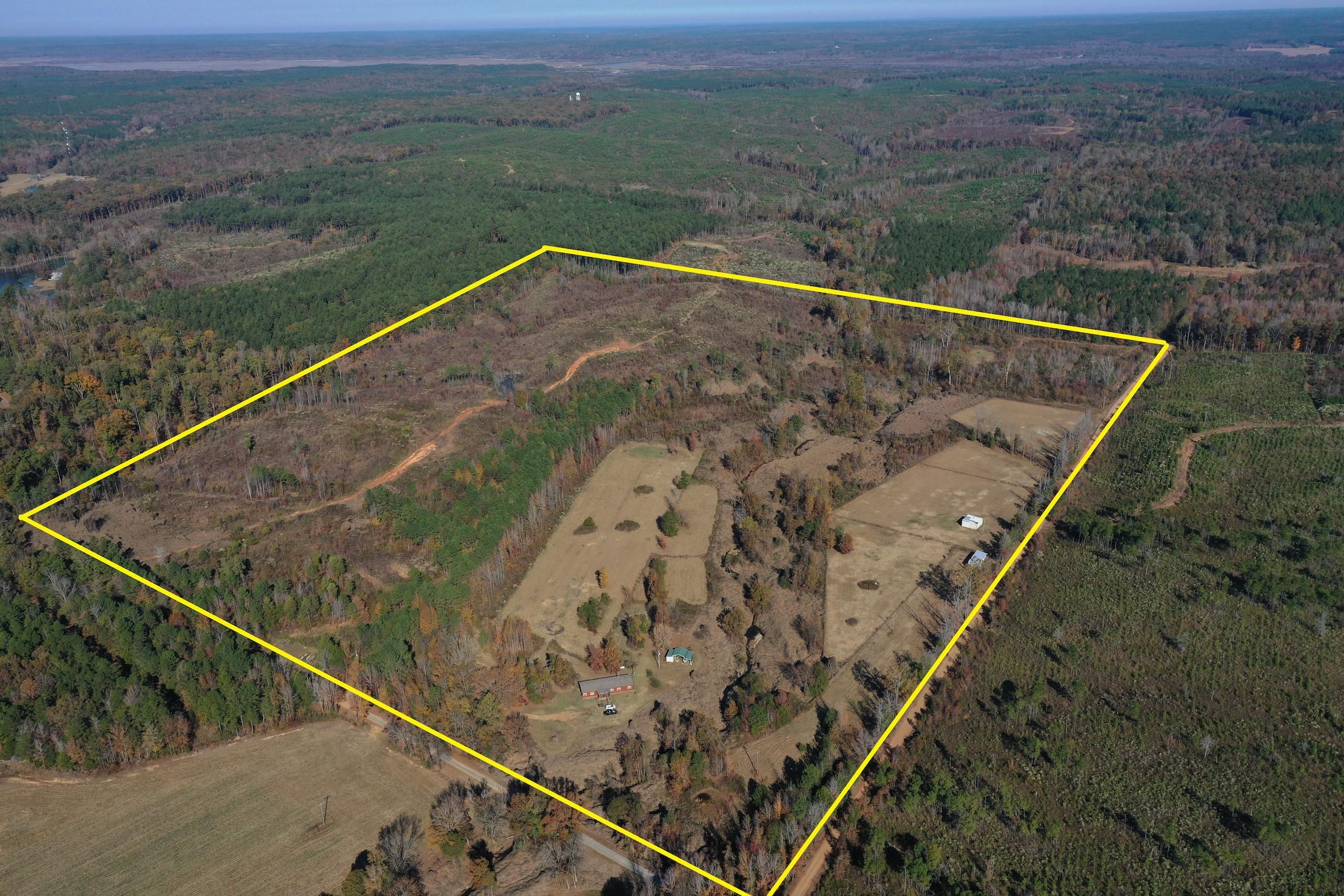 Coffeeville, Grenada County, MS Farms and Ranches, Hunting Property for