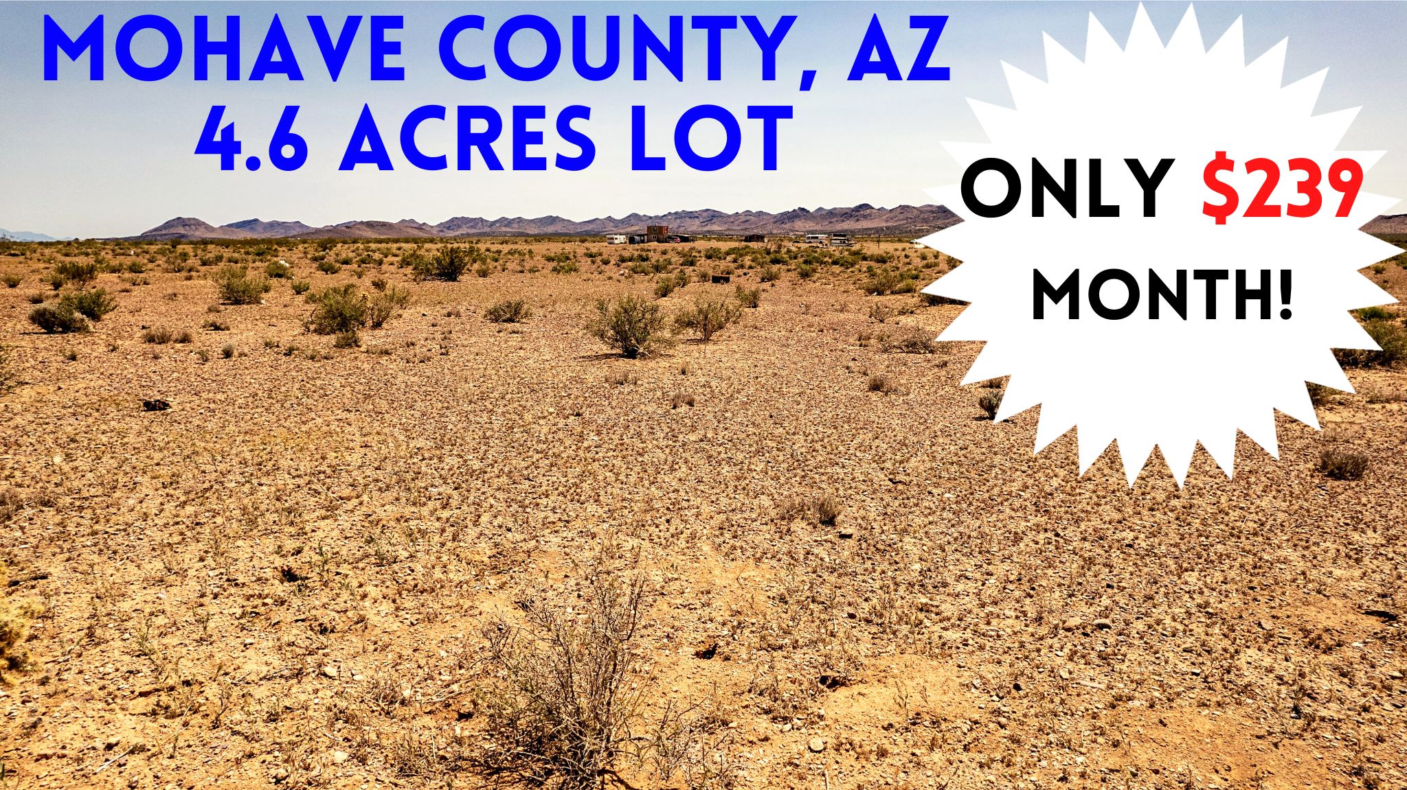 Golden Valley, Mohave County, AZ Recreational Property, Undeveloped
