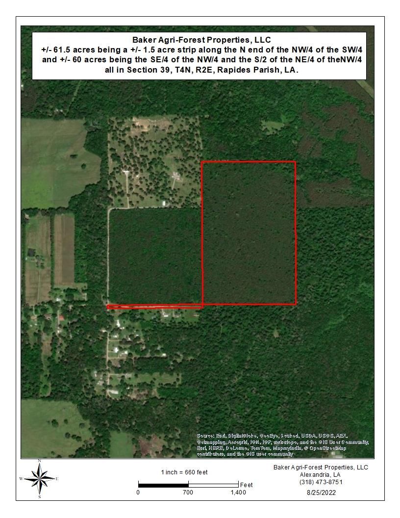 Kolin, Rapides Parish, LA Recreational Property, Timberland Property
