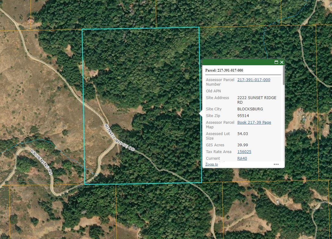 Blocksburg, Humboldt County, CA Farms and Ranches, Recreational