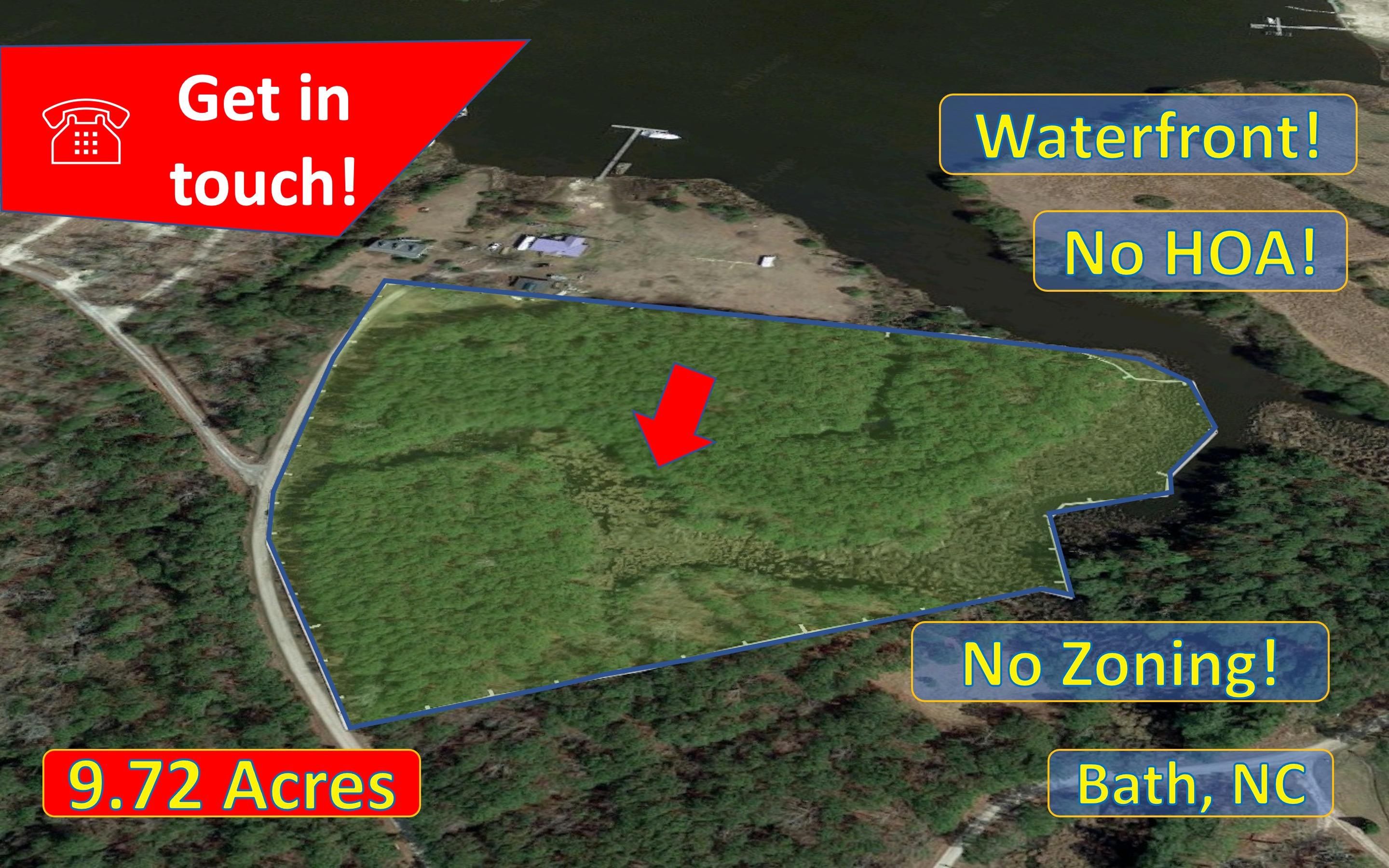 Bath, Beaufort County, NC Recreational Property, Timberland Property