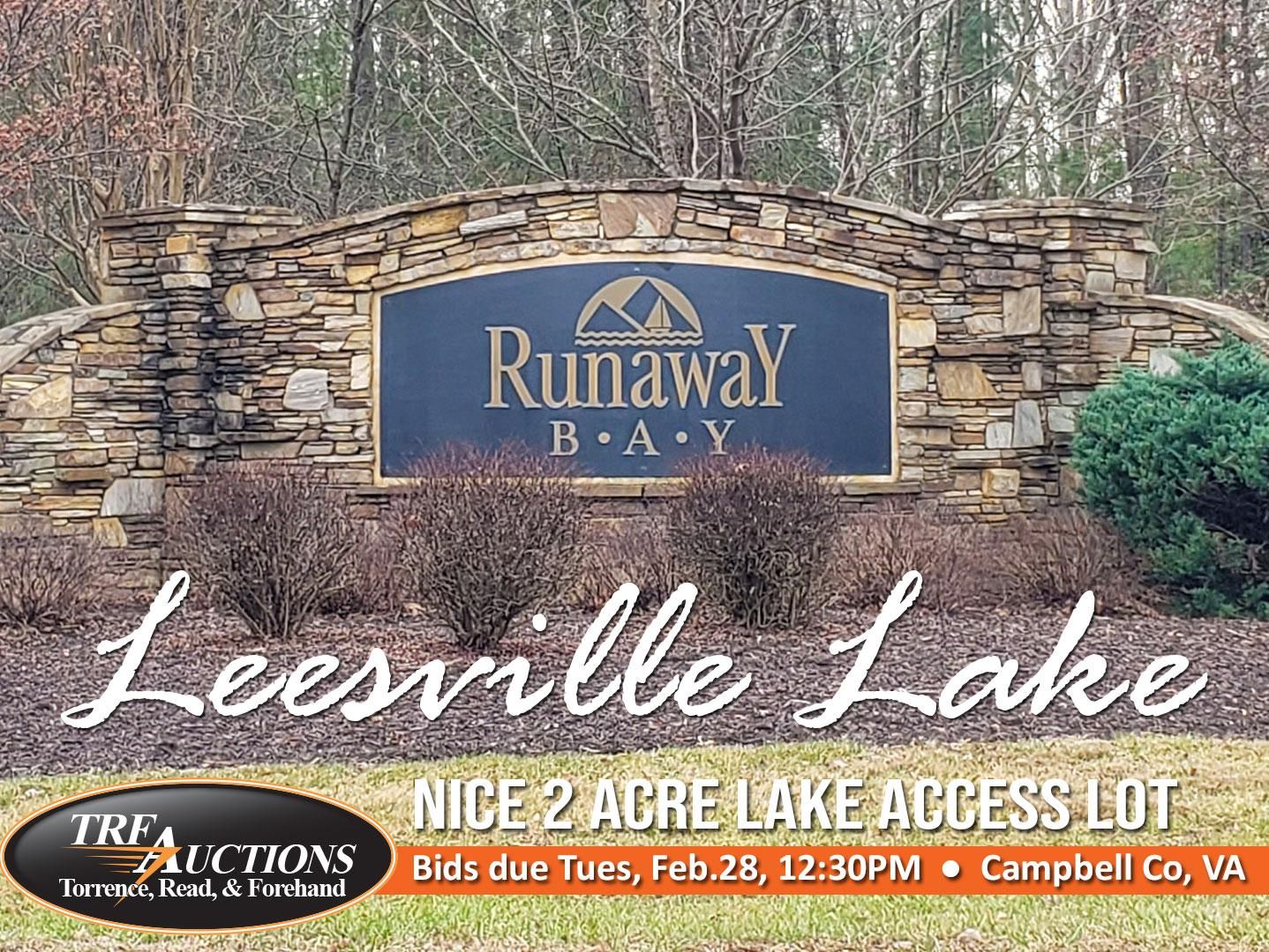 Lynch Station, Campbell County, VA Lakefront Property, Waterfront