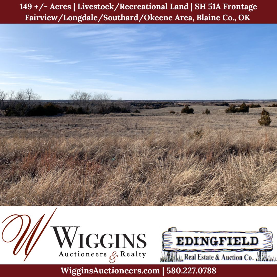 Longdale, Blaine County, OK Recreational Property, Undeveloped Land