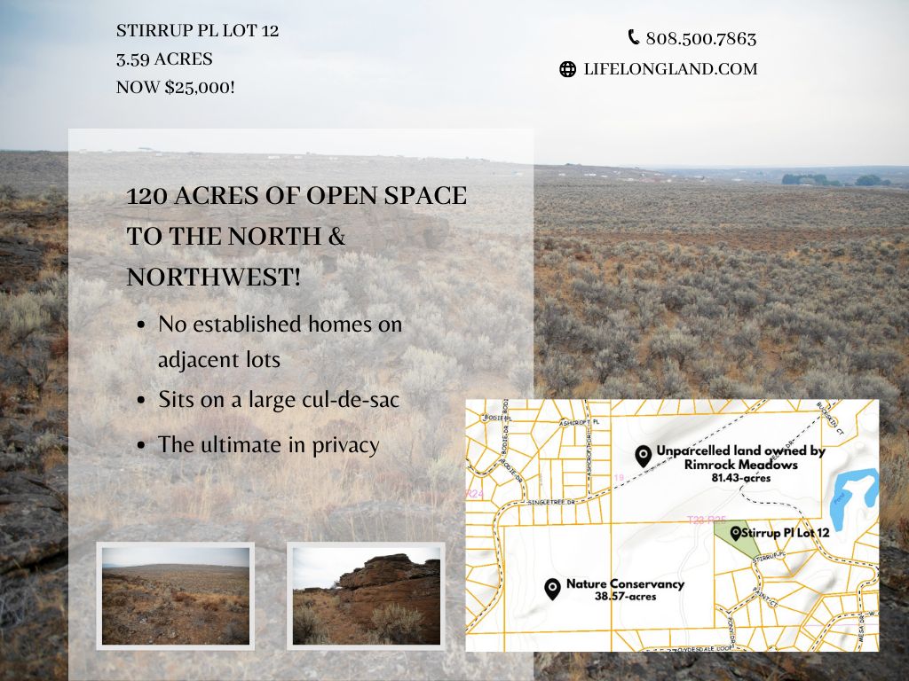 Palisades, Douglas County, WA Recreational Property, Undeveloped Land