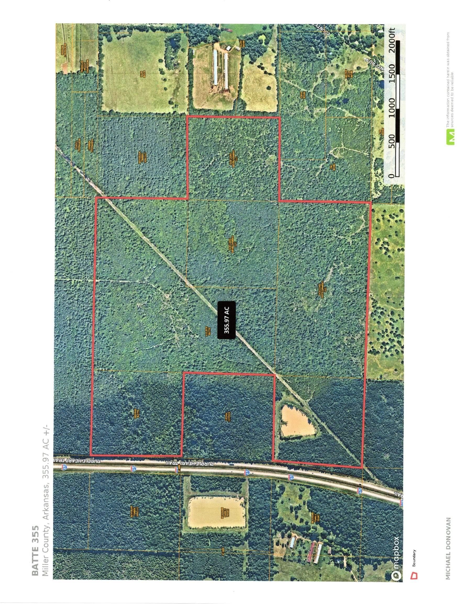 Fouke, Miller County, AR Undeveloped Land for sale Property ID