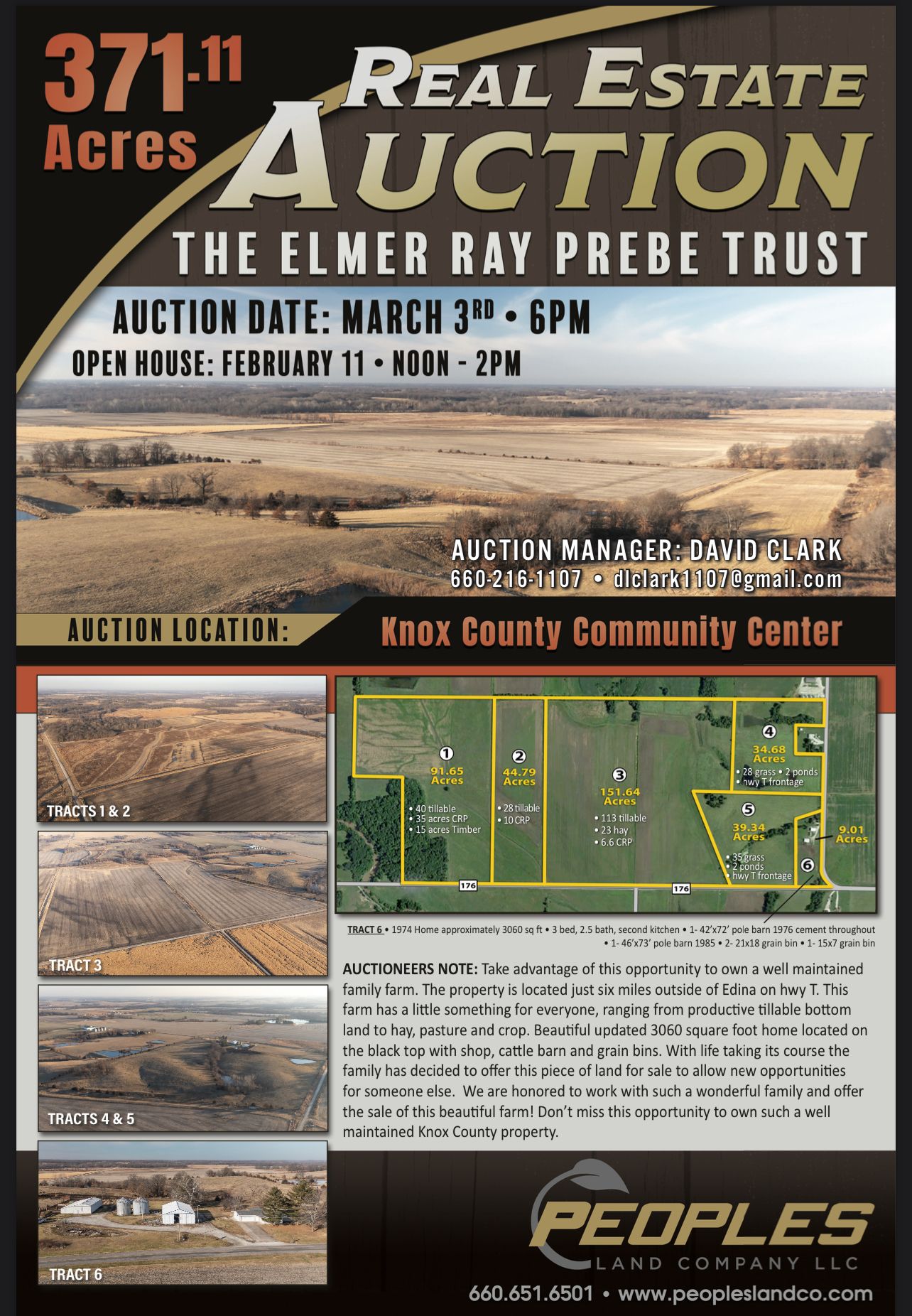 Edina, Knox County, MO Farms and Ranches for auction Property ID