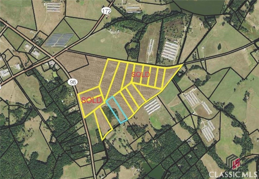 Comer, Madison County, GA Undeveloped Land for sale Property ID