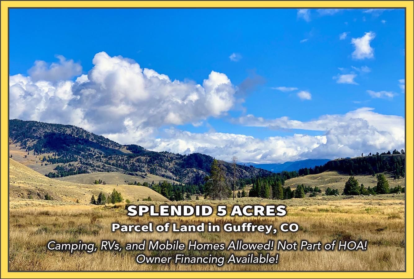Guffey, Park County, CO Recreational Property, Undeveloped Land