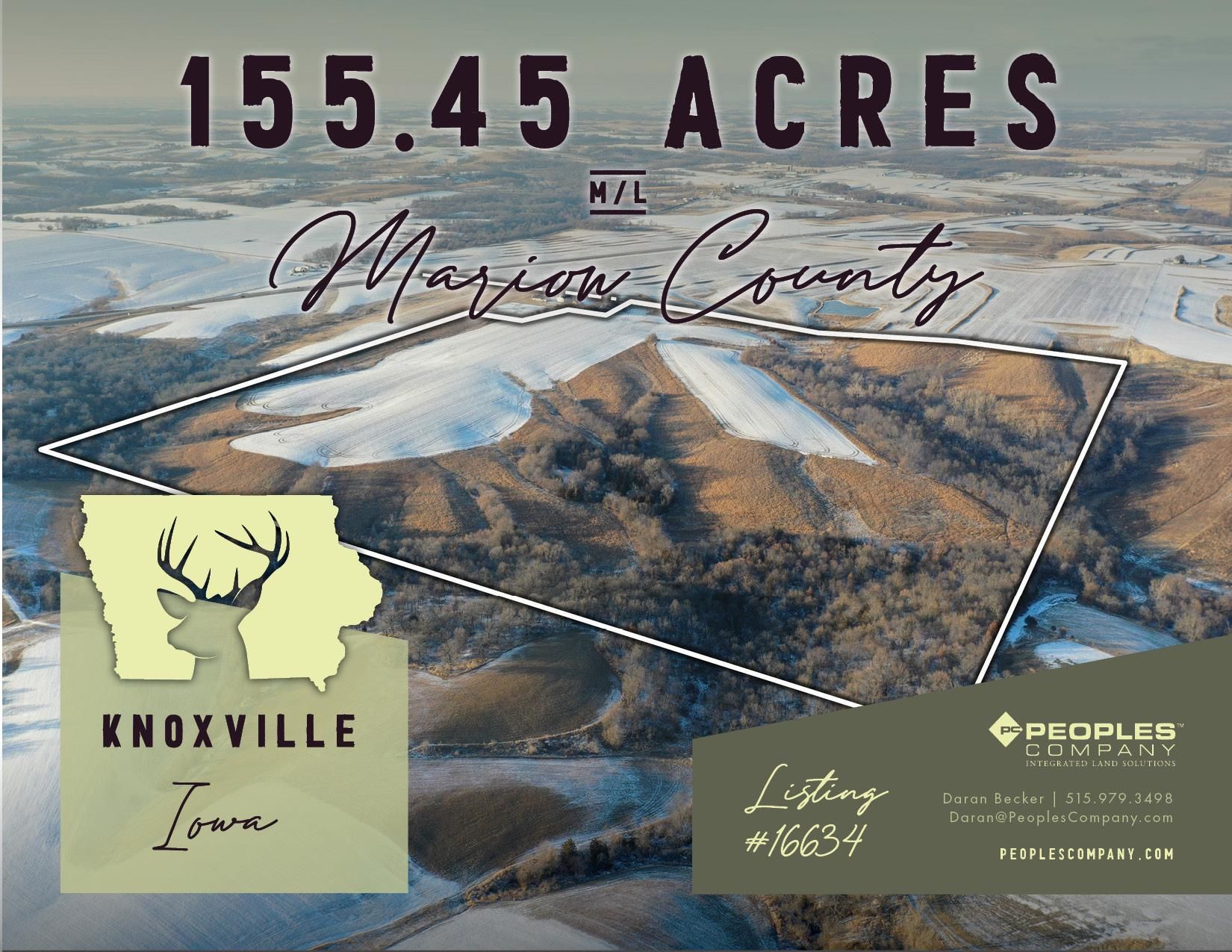 Knoxville, Marion County, IA Farms and Ranches, Recreational Property for sale Property ID