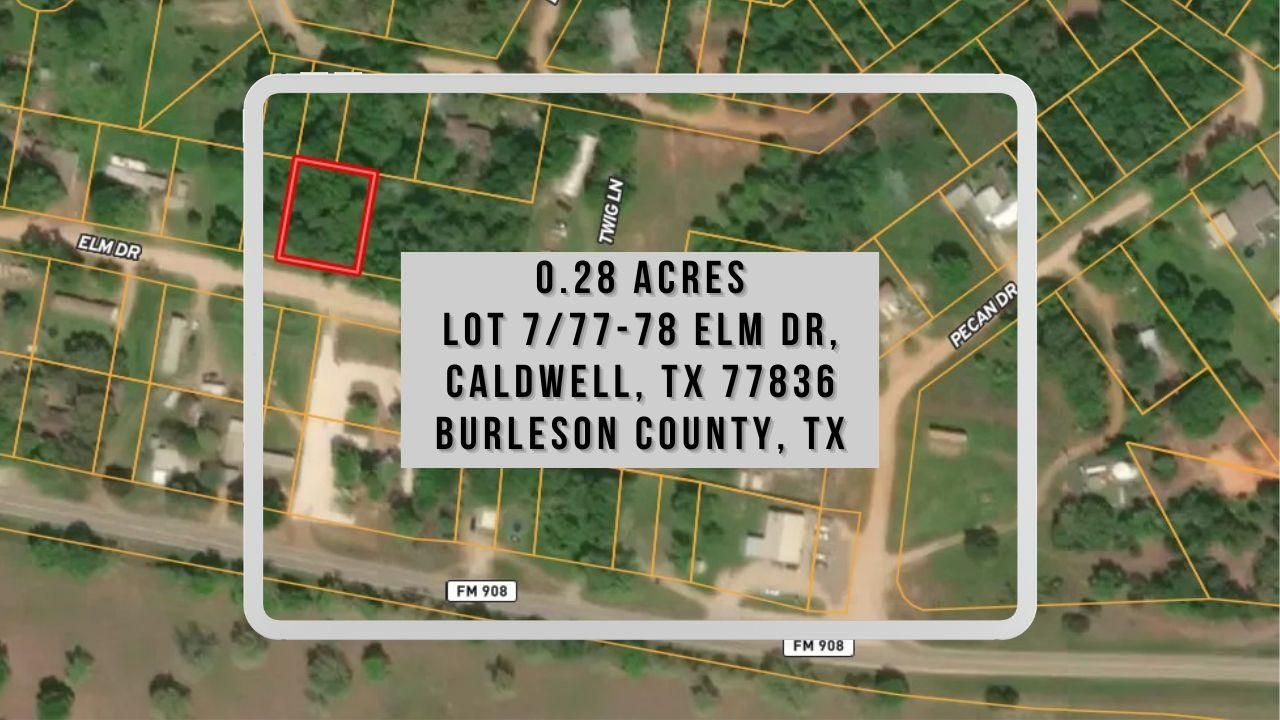 Caldwell, Burleson County, TX Recreational Property, Undeveloped Land