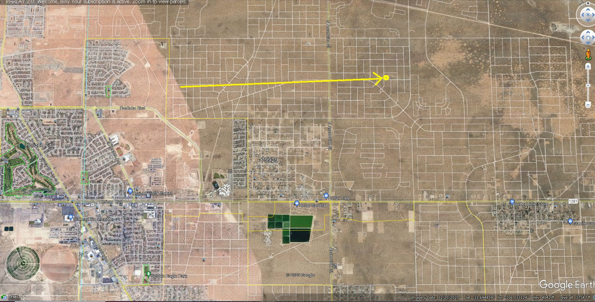 El Paso, El Paso County, TX Recreational Property, Undeveloped Land