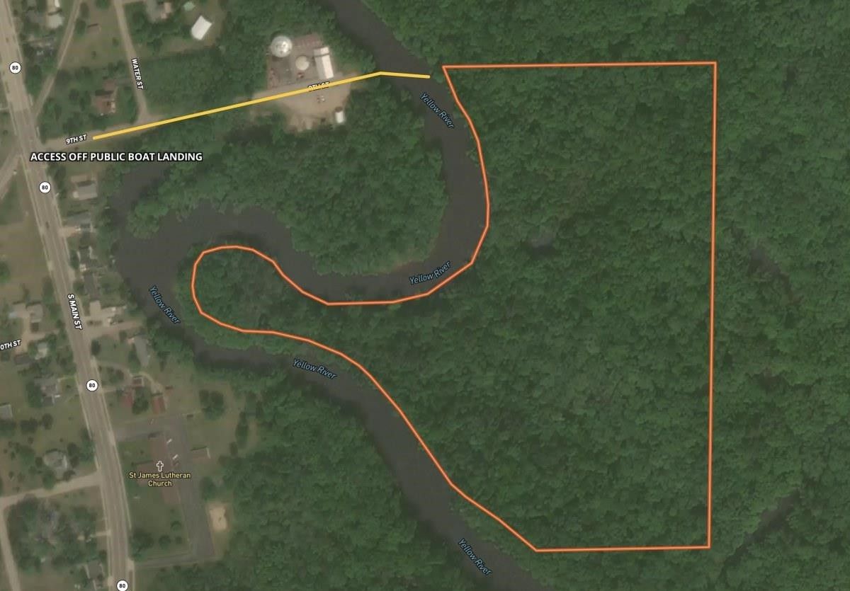 Necedah, Juneau County, WI Undeveloped Land, Lakefront Property