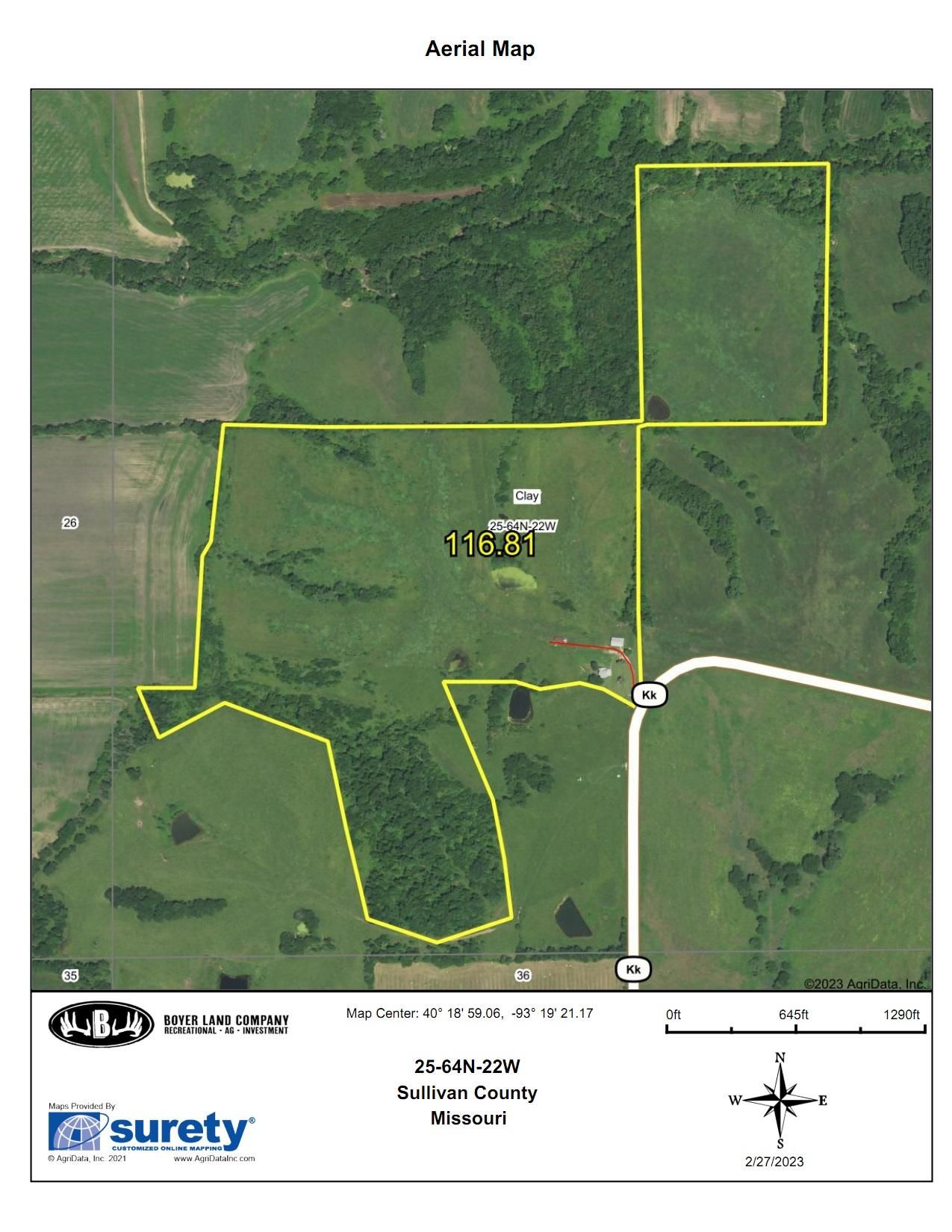 Harris, Sullivan County, MO Farms and Ranches, Recreational Property, Hunting Property for sale