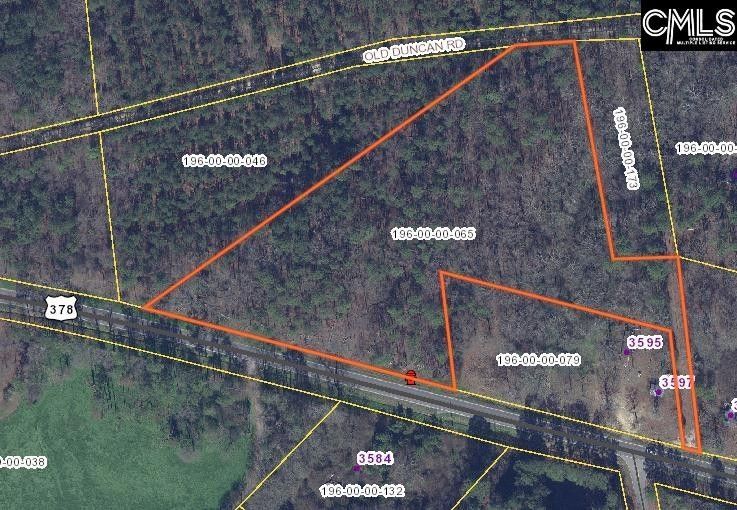 Leesville, Saluda County, SC Undeveloped Land for sale Property ID