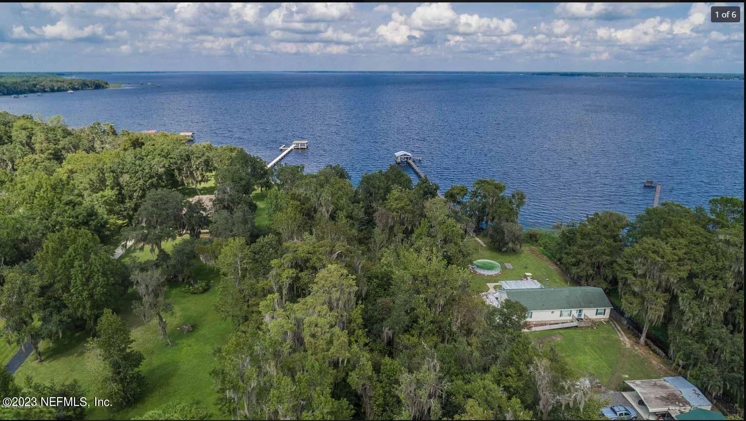 Palatka, Putnam County, FL Undeveloped Land, Lakefront Property