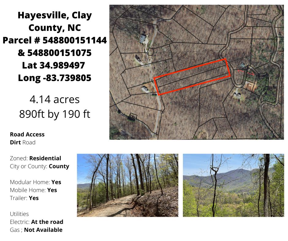 4.14 acres in Hayesville, NC, 28904 LandWatch