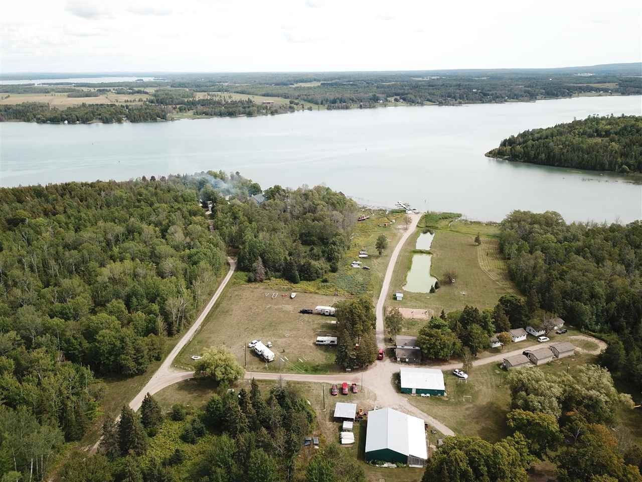 Barbeau, Chippewa County, MI Lakefront Property, Waterfront Property