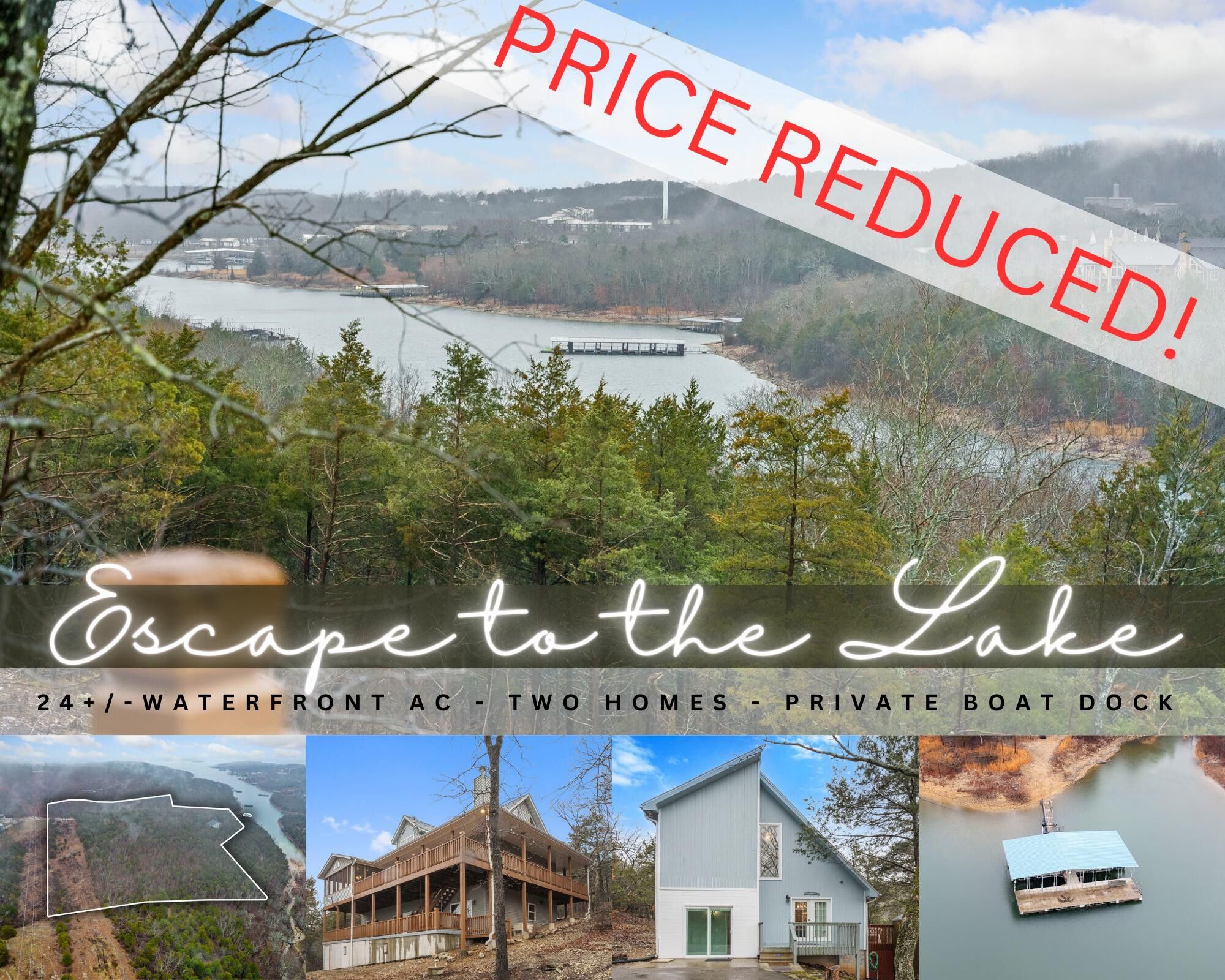 Branson, Stone County, MO Lakefront Property, Waterfront Property