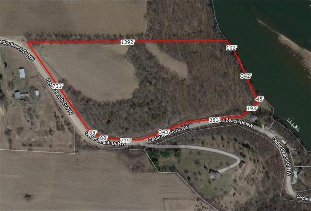 Oronoco, Olmsted County, MN Undeveloped Land, Lakefront Property