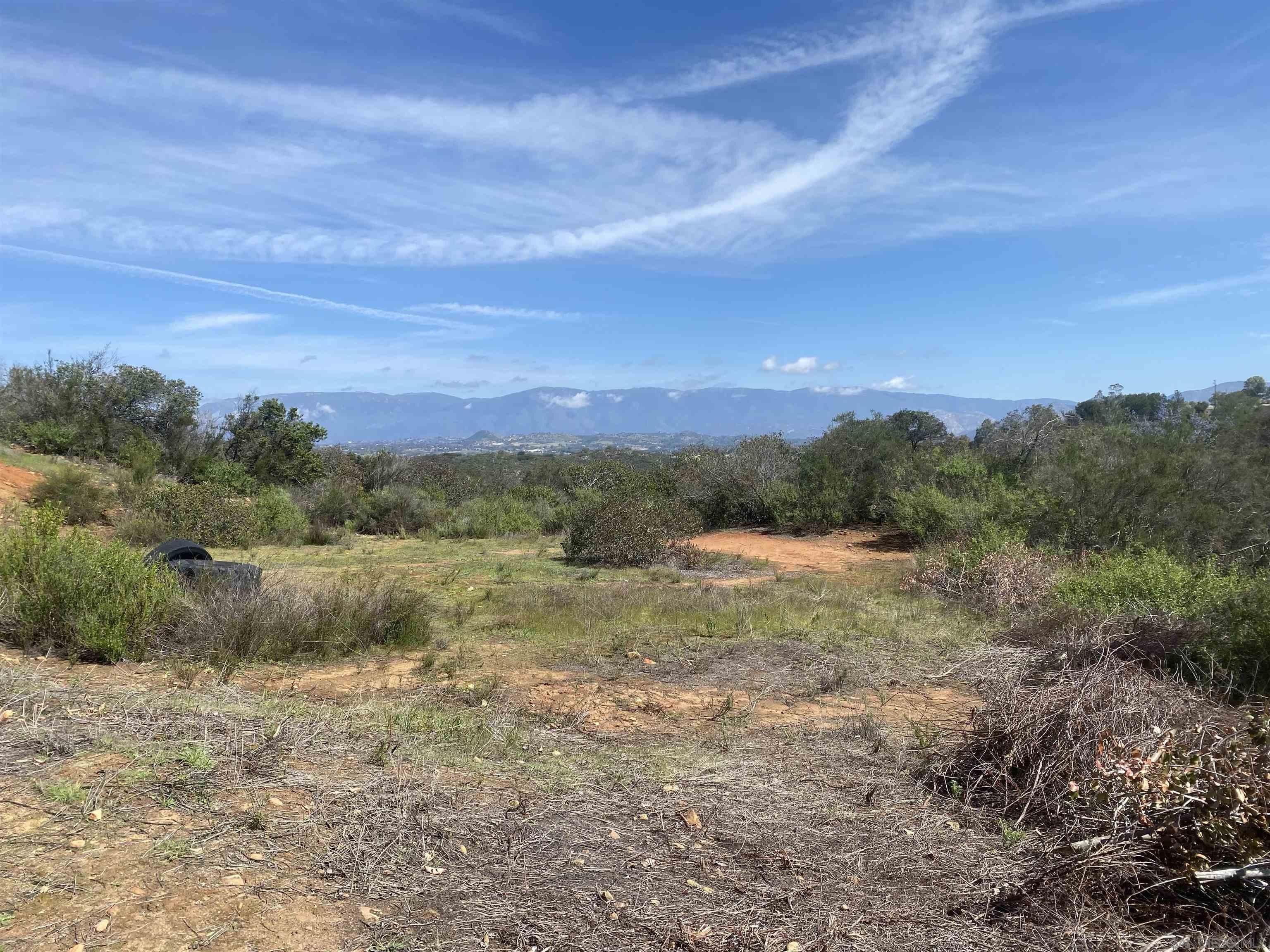 Valley Center, San Diego County, CA Undeveloped Land for sale Property