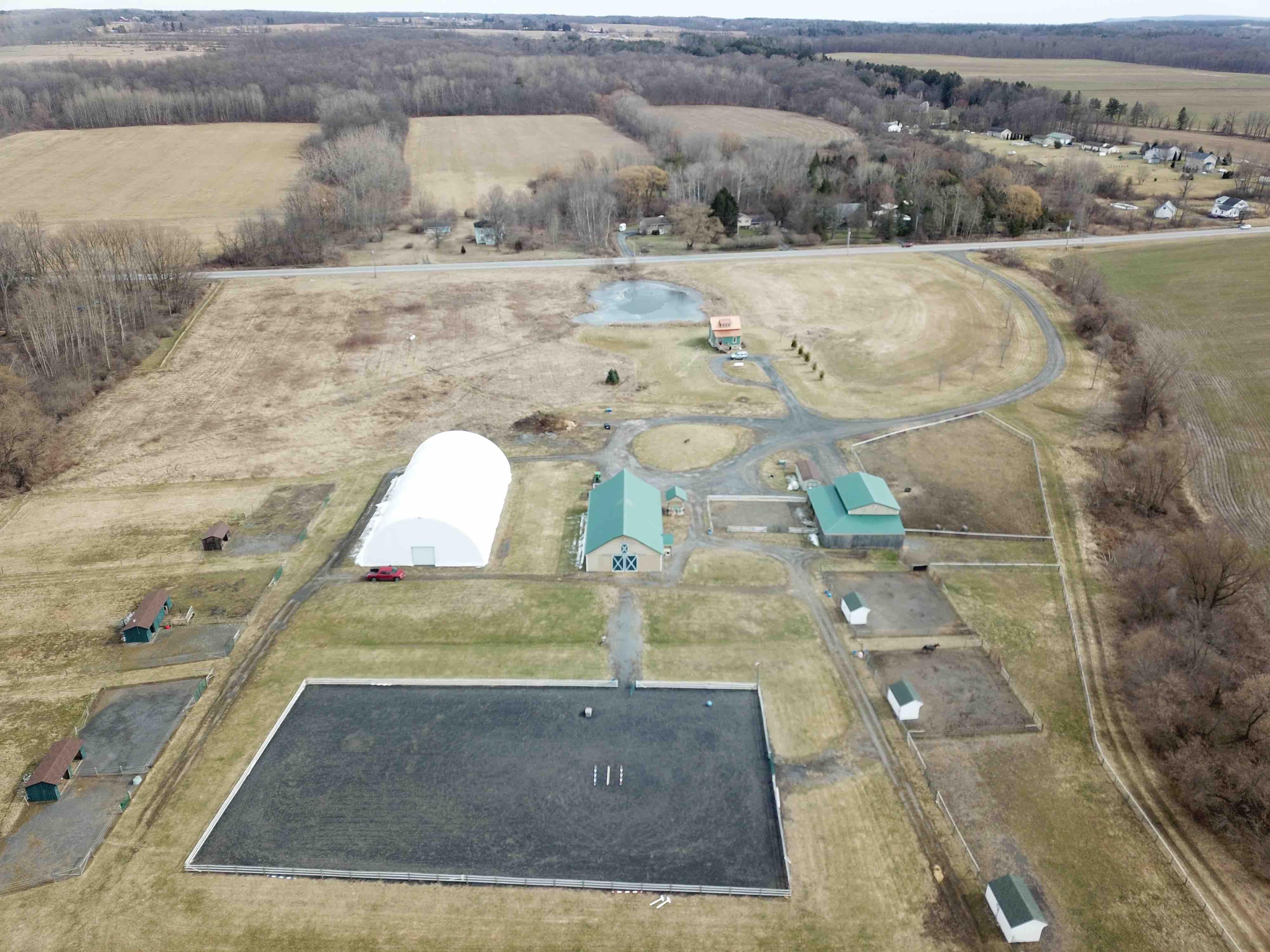 Groton, Tompkins County, NY Farms and Ranches, Horse Property, House