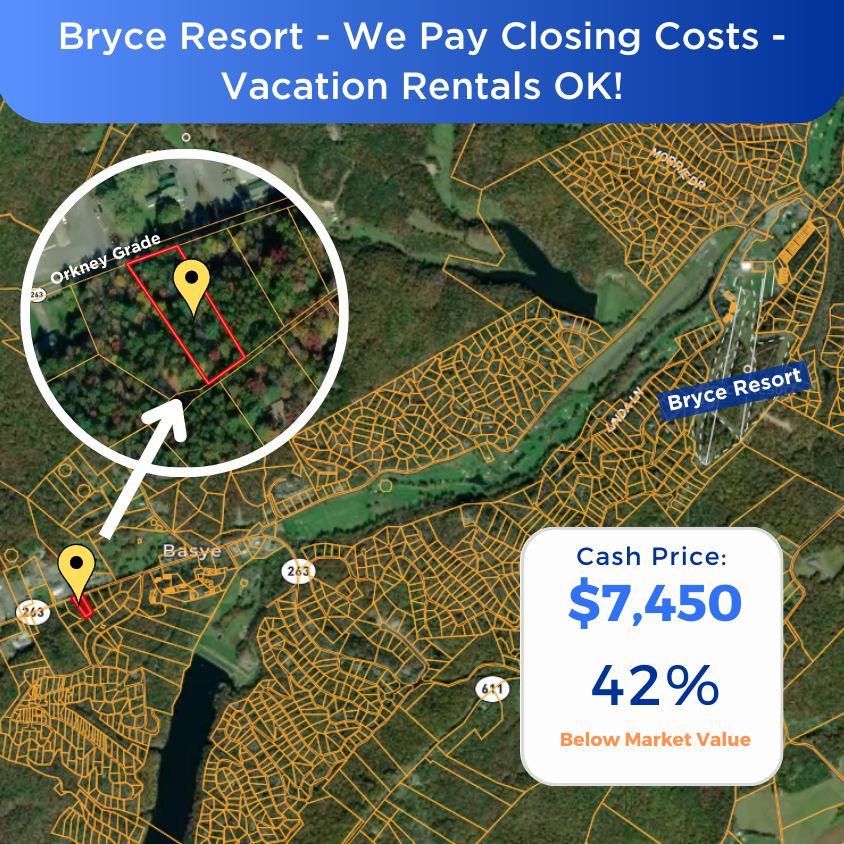 Basye, Shenandoah County, VA Recreational Property, Undeveloped Land