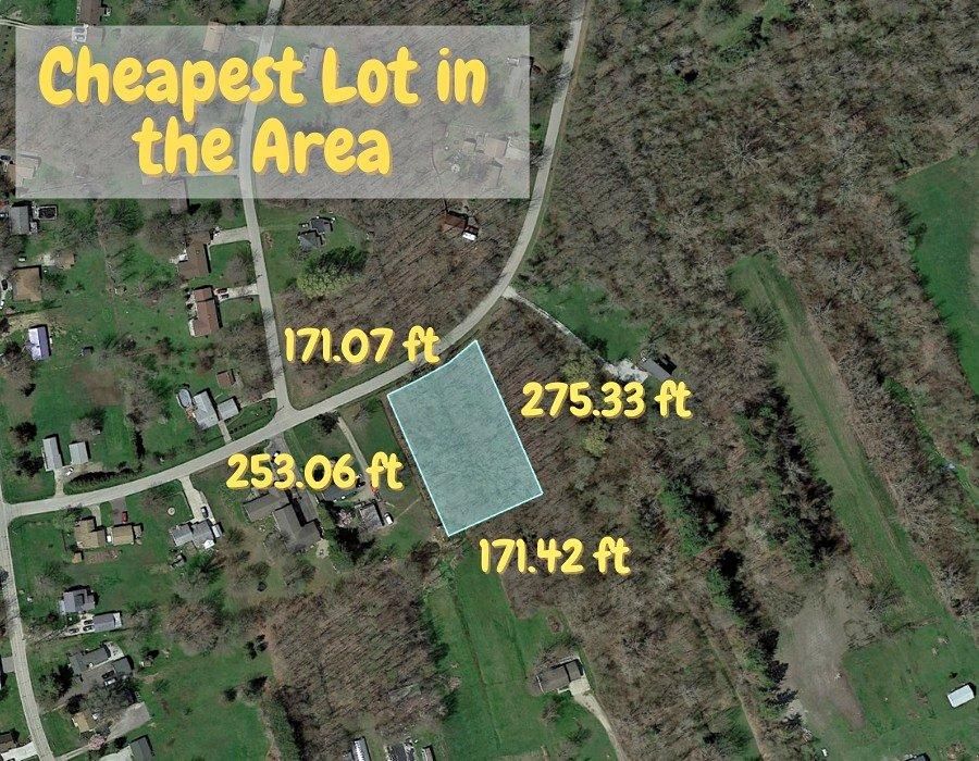 Avonia, Erie County, PA Undeveloped Land, Homesites for sale Property